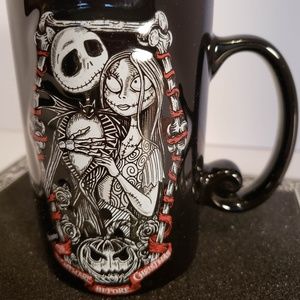 Disney Nightmare Jack & Sally Coffee Mug, New